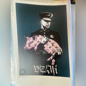 Death NYC 2022 Forest Green Teal LV Pig Ltd Ed #32/100 Signed Original w COA